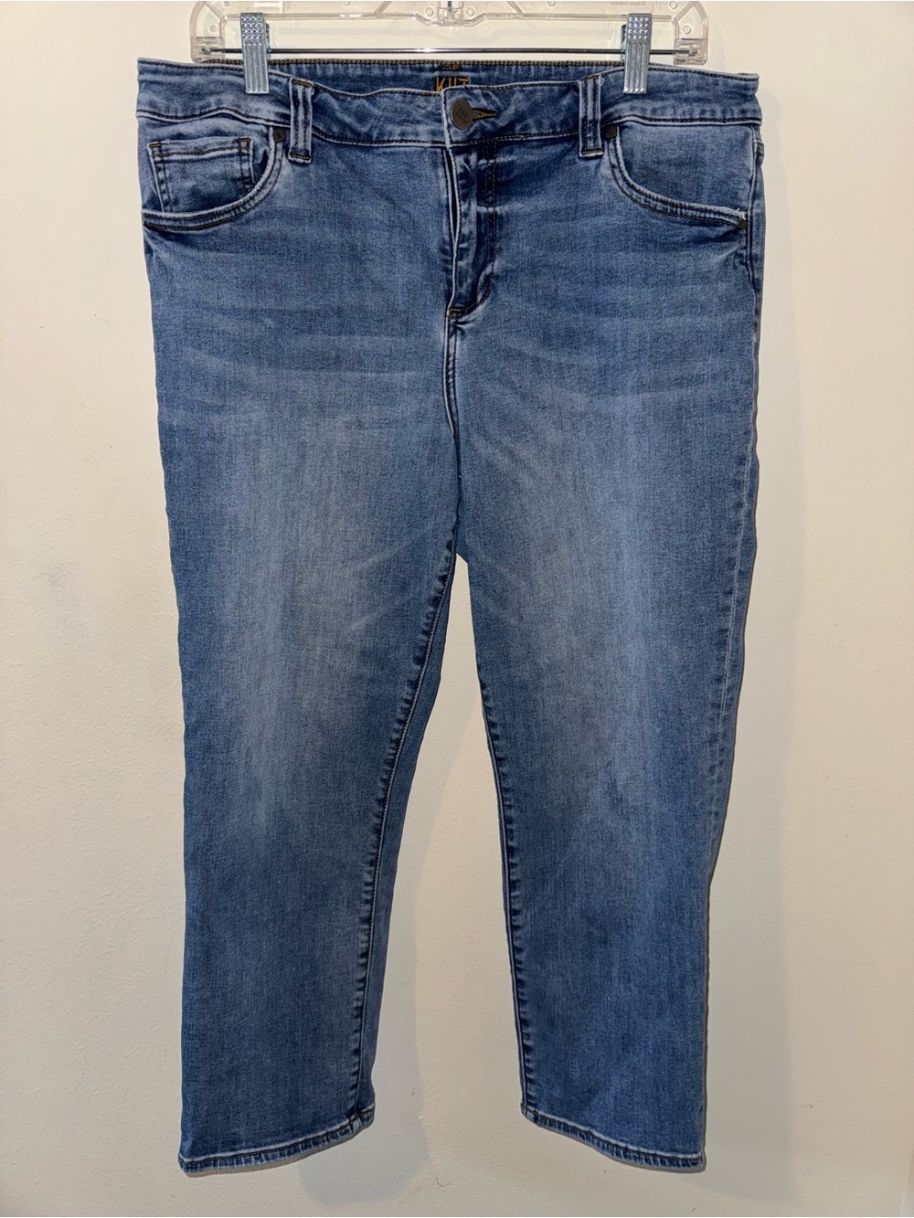 Kut from the Kloth Cropped Skinny Jeans Size 14